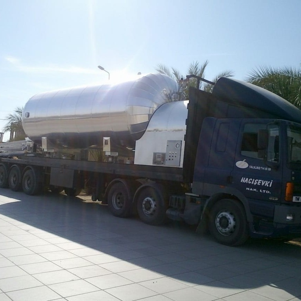 Hacışevki Nakliyat araç filosunun farklı tonajlara sahip lojistik araçları